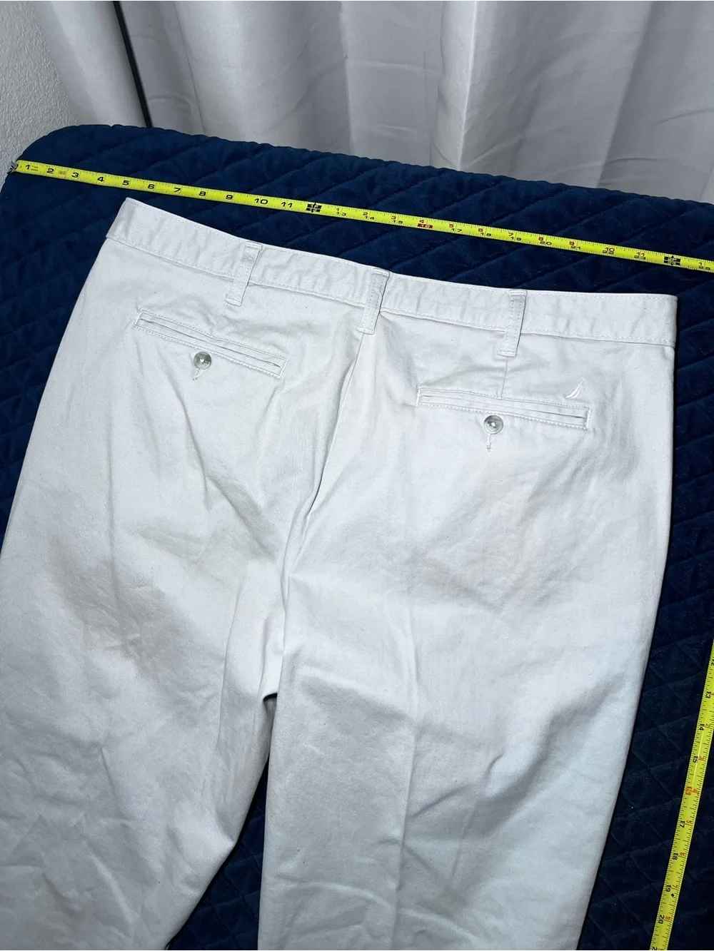 Nautica Men’s White Chino Pants